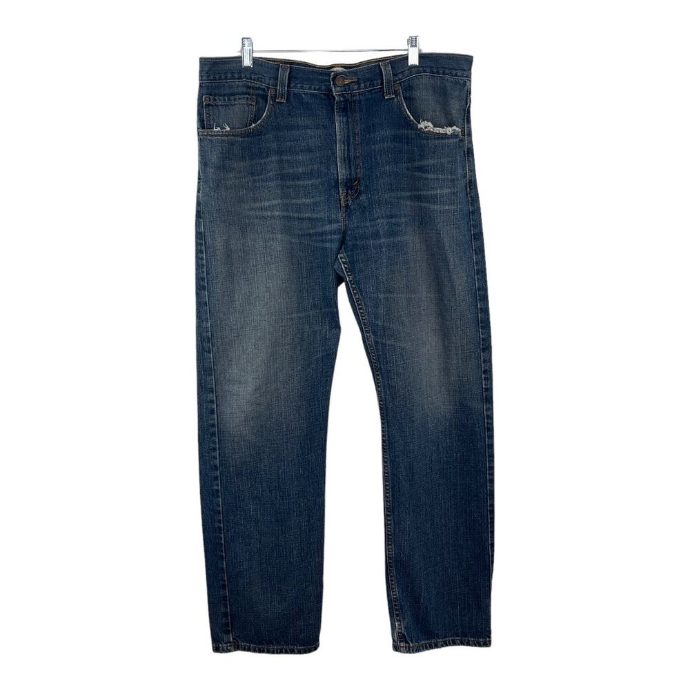 Levi's 505 Regular Fit 38 x 32 Straight Leg Men's Jeans